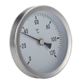 Miniatyrbillede 2 af 5: /#/Termometer Rustfrit Stål Bimetal Termometer 0-120℃ 63mm Indus/#/
