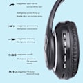 Pikkukuva 7 / 7: #(Musta) Lasten kuulokkeet, Bluetooth-langattomat kuulokkeet#