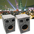 Miniatyrbild 2 av 5: För Fodral För Subwoofer Audio Stereo Högtalare Portad Inneslutning Högtalare Sub Trä