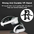 Miniatyrbilde 2 av 5: VR Display Stand Stabil Støtte Avtakbar Enkel Installasjon Plassbesparende VR Headset Holder for PICO3/4