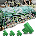 Miniatyrbild 3 av 5: 30 Växthusfilmklämmor, Växthusfästen, 11 mm Växthusklämma, Växtklämmor, Plastnät Tunnelbågklämma, för Växthus, Växtförlängning S