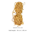Miniatyrbillede 2 af 3: 3 Bundter Raffia Bundter Papir Pakke Snor Raffia Bånd til DIY Håndværk