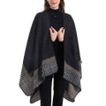 Miniatyrbillede 2 af 6: #Strik poncho XXL tørklæde Elegant blød poncho 1 stykke til at holde varmen#