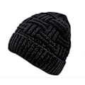 Miniatyrbillede 1 af 4: Strikket hue Herre vinterhue varm beanie hue med fleeceforing sort
