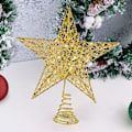 Miniatyrbilde 4 av 5: #Gullglitter Juletre Stjerne for Juletrepynt, 2#