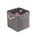 Miniatyrbillede 1 af 4: #Grå opbevaringskurv (28*28*28cm)#