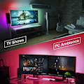Miniatyrbillede 2 af 8: #LED Stripe LED TV Baggrundsbelysning Musiksynkronisering RGB Bluetooth App#