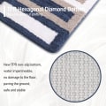 Miniatyrbillede 1 af 4: *Skridsikker bademåtte køkkenmåtte fluffy badeværelse tæppe blød mikrofiber*