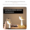 Miniatyrbillede 3 af 5: Moderne Magpie Fugl Bordlampe kreativ natlampe touch cha