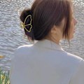 Miniatyrbillede 4 af 5: #2 stk. sommerfugl hårklips hårtilbehør#