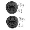 Pikkukuva 1 / 5: 10x Slam Latch Hatch Pyöreä Vetolukko 1/2 Tuuman Oven Vaihto M1-63 Rv Marine