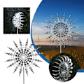 Pikkukuva 4 / 4: #Tuulikello Metalli Tuulimylly 3D Metalli Aurinko Tuulipyörittäjä#