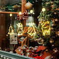 Miniatyrbild 2 av 4: #4 stycken LED-julfönsterlampor#