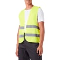 Miniatyrbillede 1 af 4: #Unisex Reflekssikkerhedsvest CE EN-471 T/XL Unik Høj Synlighed Gul Vest Gul XL EU#