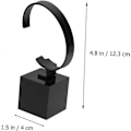Miniatyrbillede 5 af 5: 5 stk. Ur Stand Display Ur Holder Stand Armbåndsdisplay Stand Sort Opbevaringshylder Ur Display Stativ Armbåndsholder