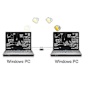 Miniatyrbillede 3 af 4: Usb Dataoverførselskabel Pc Til Pc Kompatibel Med Windows - Usb 2.0 Data Link Pc Link Kabel