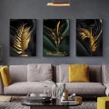 Miniatyrbild 5 av 5: #Vardagsrumsdekoration - 30*40*3 - Abstrakt och lyxig#