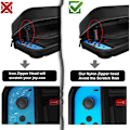 Miniatyrbilde 5 av 5: 1 stk. Etui (Svart) for Nintendo Switch og Switch OLED Pocket C
