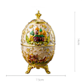 Pikkukuva 1 / 5: *Fabergé-muna, Fabergé-muna Imperial Fabergé-muna Pääsiäismuna Käsintehty*