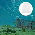 Miniatyrbilde 2 av 3: 10 stk. Fiskegarnpose Agnkontainer Snørestreng Mesh Sekk Ikke-vevd Nettpose