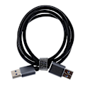 Miniatyrbild 1 av 2: USB 3.0 Kabel USB Hane till Hane Kabel Dubbelände USB Sladd Datakabel för Dator