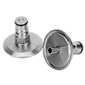 Miniatyrbillede 2 af 5: Rustfri stål hjemmebryg keg adapter 1.5in TriClamp til Ball Lock Post Fitting 2 stk