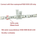 Miniatyrbilde 1 av 5: RGB 5050 LED Strip-kontakt 4-polet Hurtigkobling for