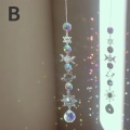 Pikkukuva 5 / 5: 3 Kristallista Tuulisoittoa Kuu Aurinko Sieppaaja Timantti Prismat Ripustus