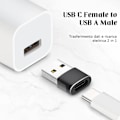 Pikkukuva 3 / 5: USB-C naar USB-A-sovitin, nopea lataus ja tiedonsiirto