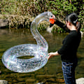 Miniatyrbild 3 av 4: (Färg: Flamingo, Storlek: 90cm) All Transparent Sequins Unicorn Sw