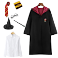 Miniatyrbillede 2 af 5: Harry Potter Tryllekappe Sæt - Gryffindor Syv Dele Kostume