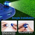 Miniatyrbilde 4 av 5: 2 stk. Hodelykter for Croc, Crocs Hodelykt IPX5 Vanntett med 3