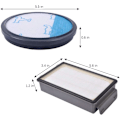 Miniatyrbillede 3 af 5: 2 Filter Kit til Rowenta Moulinex Compact Power Cyclonic RO3731E