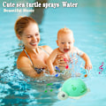 Miniatyrbillede 3 af 5: Baby Bade- og Pool Legetøj, Vandsprøjt Skildpadde (Grøn)