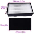 Miniatyrbillede 3 af 5: HEPA Filter Udskiftning til HAPF600D, HAP615, HAP625, HAP650, HAPF600D-U3, HAP725, HAP750 Luftrenser