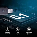 Pikkukuva 3 / 5: FM Lähetin Autoon Langaton Bluetooth 5.0 Radio Autosarja Handsfree Audioadapteri Ei Viivettä Ei Melua A