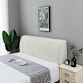 Miniatyrbild 3 av 5: /#/Stretch Solid Color Headboard Slipcover All-Inclusive Headbo/#/