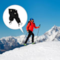 Miniatyrbillede 3 af 3: 1 Par Vandtæt Sne Legging Gaiter Ski Gaiters Cover Sne Støvle Sko Cover