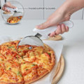 Miniatyrbilde 4 av 5: Pizzakutter, Pizzahjul med rustfritt stål blad og sklisikkert grep