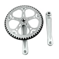 Miniatyrbild 1 av 5: Vikbar Cykel Vevparti 52T Fyrkantshål 170mm CNC Vevparti Cykel Vevparti Kedjehjul