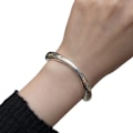 Miniatyrbilde 1 av 5: #Enkel bue armbånd, jentearmbånd, justerbar åpning#