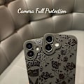 Miniatyrbild 3 av 8: iPhone 16 Pro Max Skal 6,9 tum 2024, Estetisk Hjärtan Print iPhone 16 Pro Max Skal för Kvinnor Flickor Män, Silikon Skyddande Telefonfodral för iPhone Flower iPhone 16 Plus