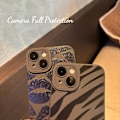 Miniatyrbilde 3 av 8: for iPhone 16 Pro Max Deksel 6.9 Tommer 2024, Estetisk Hjerteprint iPhone 16 Pro Max Deksel for Kvinner Jenter Menn, Silikon Beskyttende Telefondeksel for iPhon Zebra Stripe iPhone 7P/8Plus