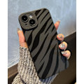 Miniatyrbilde 1 av 8: for iPhone 16 Pro Max Deksel 6.9 Tommer 2024, Estetisk Hjerteprint iPhone 16 Pro Max Deksel for Kvinner Jenter Menn, Silikon Beskyttende Telefondeksel for iPhon Zebra Stripe iPhone Xs Max
