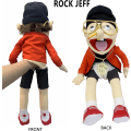 Miniatyrbild 4 av 4: 24-tums lång Jeffys syster Feebee Puppet Plushie Toy med fungerande mun - Rolig Puppet's Toy för idealisk present till barn