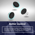Miniatyrbillede 4 af 5: Swap Thumbstick Grip Udskiftning Dele Analog Joystick kompatibel med Xbox one ELITE, PS4 Controller Tilbehør-sort