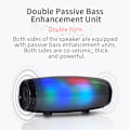 Miniatyrbild 4 av 5: Färgglada lampor trådlös bluetooth-högtalare subwoofer kan ringa kort radio present högtalare trådlös bluetooth-svart