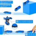 Pikkukuva 2 / 5: Muuttuva leluauto 2-7-vuotiaille pojille, robottiautolelu 4-vuotiaille pojille, syntymäpäivälahja 2-7-vuotiaille lapsille
