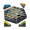 Miniatyrbild 1 av 5: Triggle Game Hjärnteaser Brädspel Födelsedagspresent