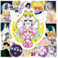 Pikkukuva 5 / 5: Sailor Moon Tarrat 100 kpl, Piirrosesteettiset Vinyyli Tarrat ja Tarrat, Ihanat Kylmät Kannettavan Tietokoneen Vedenpullo Tarrat, Tarrat Hydro Flaskille, Autolle, Rullalaudalle